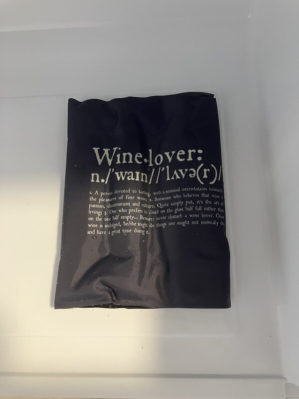 Wine bottle cooler sleeve