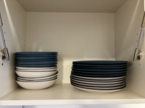 Soup and large plates